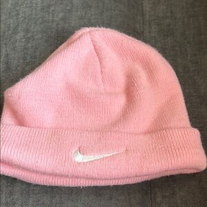 Nike Kids Light Pink Knit Hat